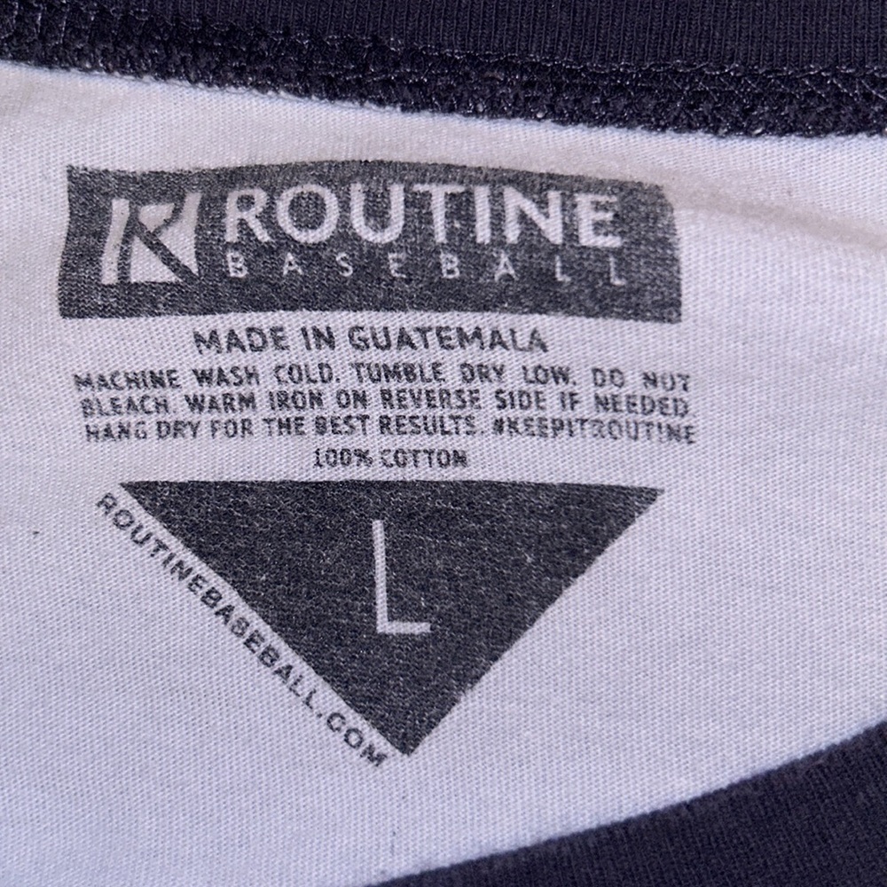 Routine Baseball Long Sleeve Shirt - Picture 2 of 2